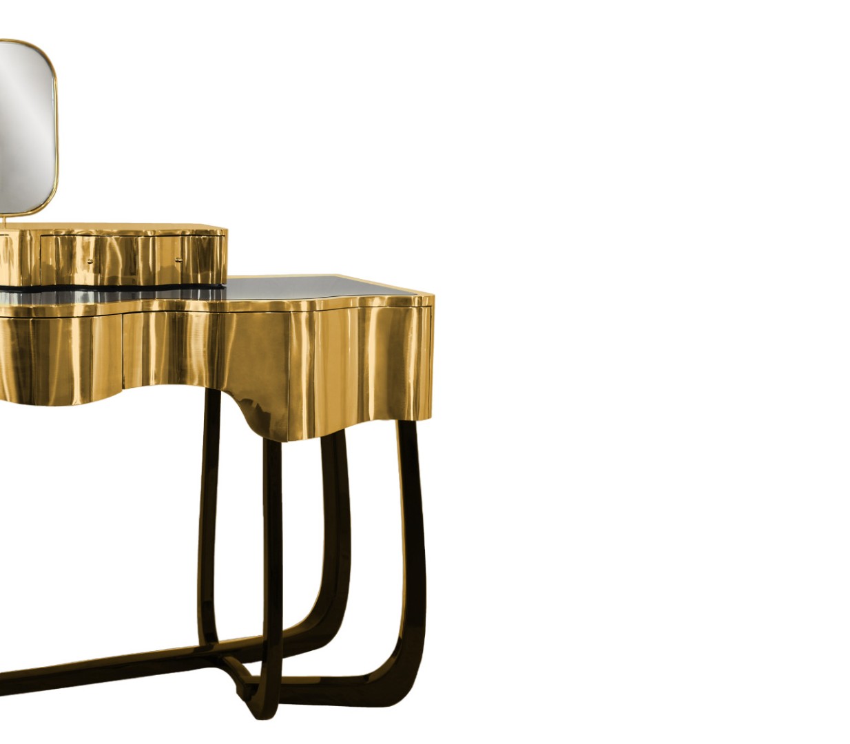 Dressing table Boca Do Lobo Sinuous в интерьере