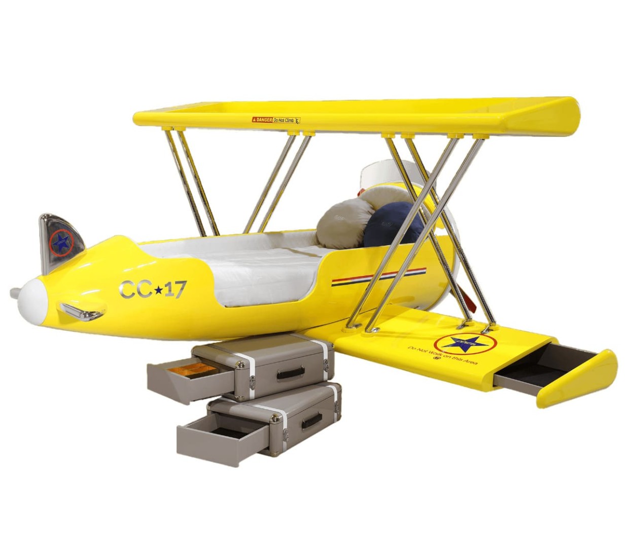 Kids' bed Boca Do Lobo Sky B Plane в интерьере