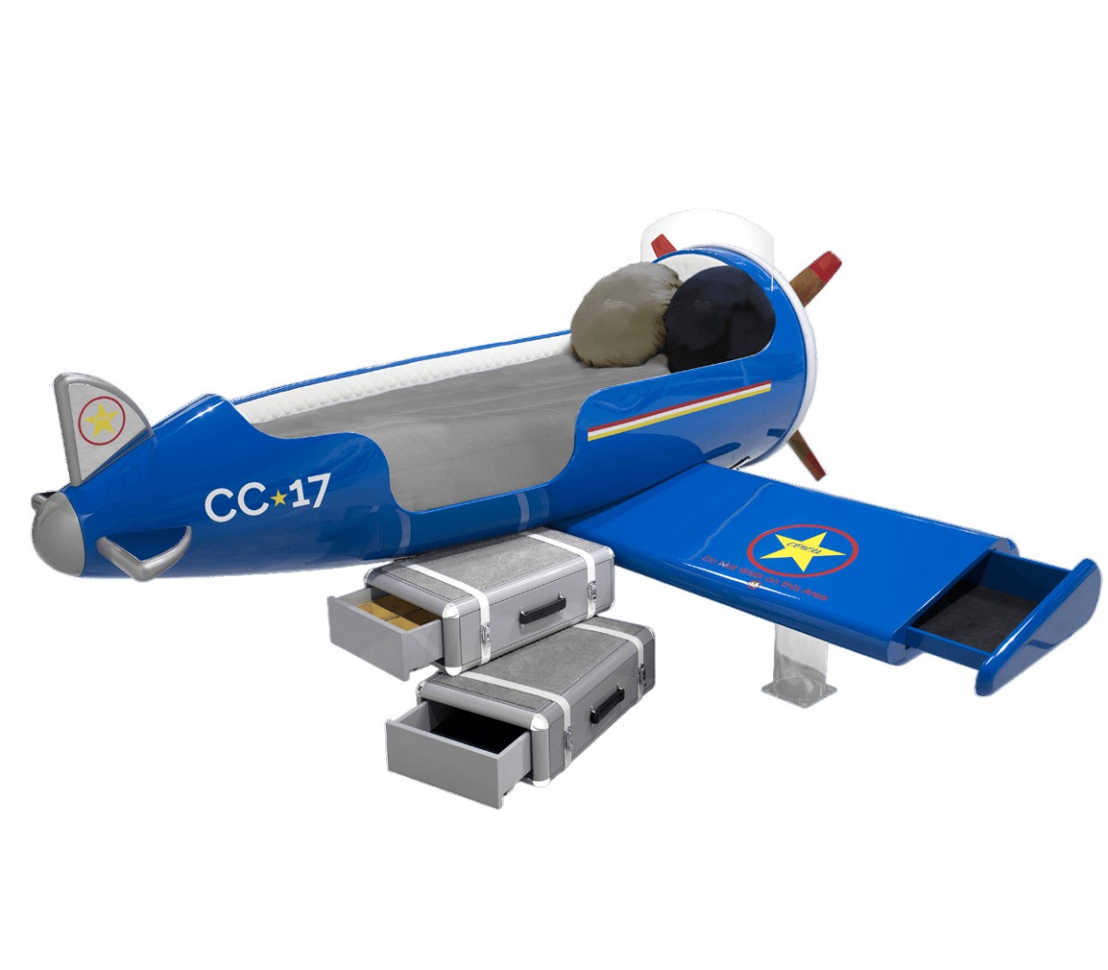 Kids' bed Boca Do Lobo Sky One Plane в интерьере