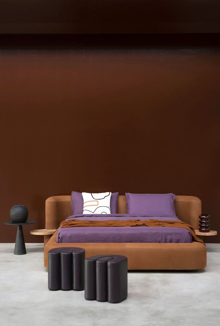 Pouf Baxter Adel в интерьере