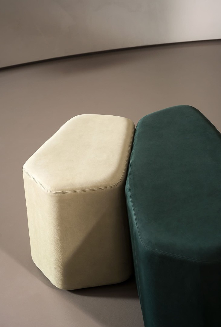 Pouf Baxter Beki в интерьере