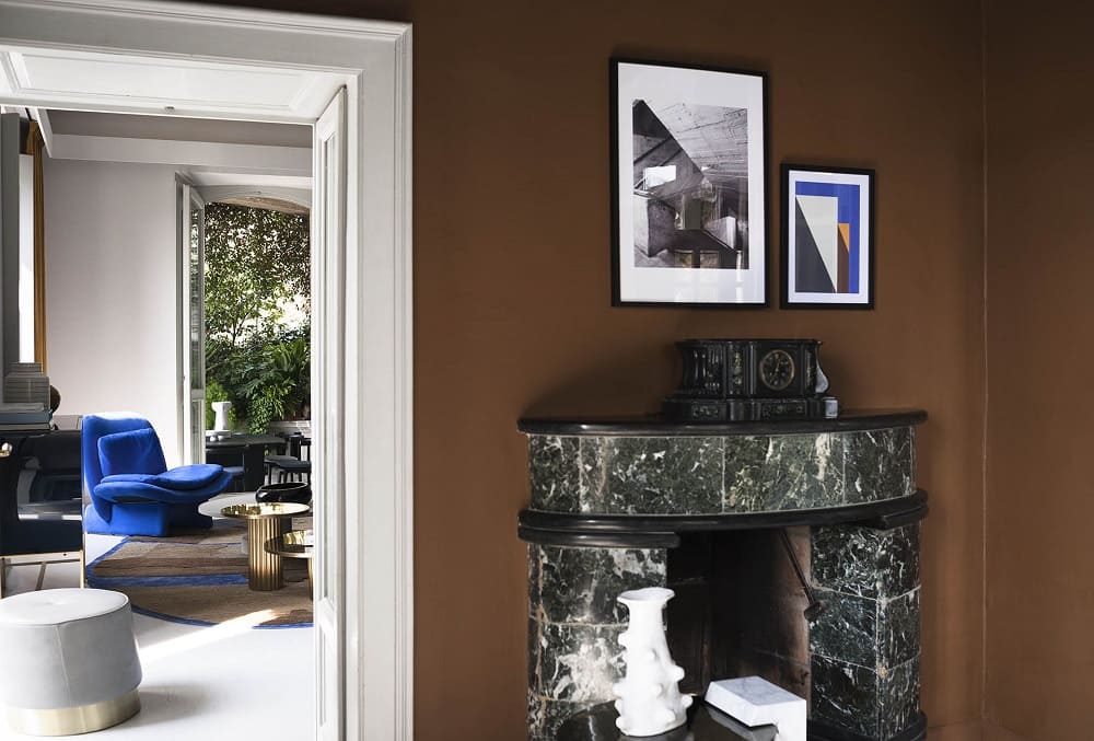Armchair Baxter Elli в интерьере