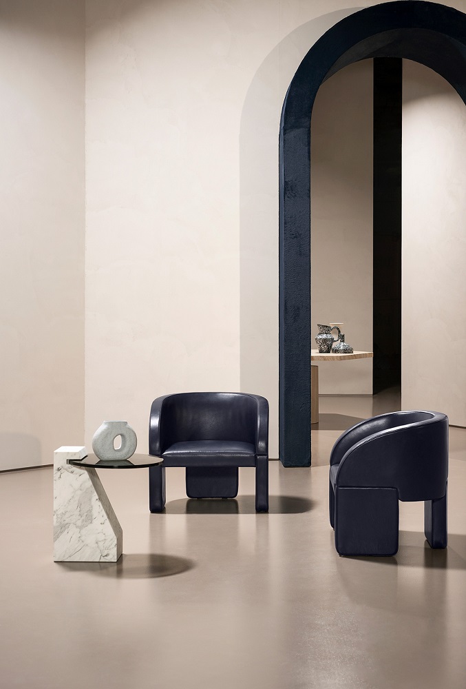 Armchair Baxter Lazybones Lounge в интерьере