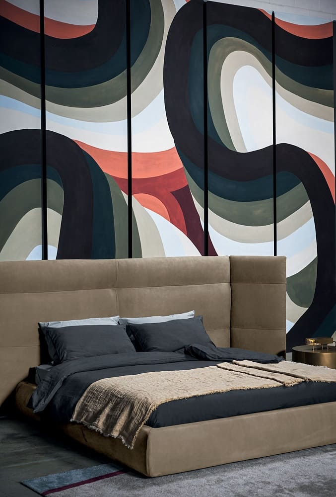 Bed Baxter Couche в интерьере