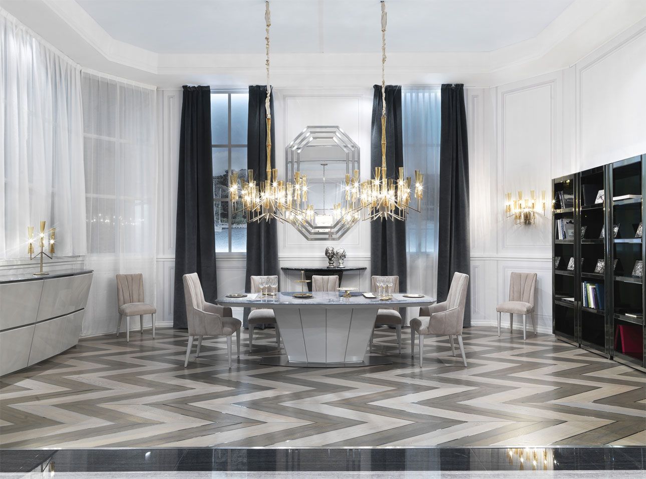 Kitchen Chair Visionnaire Ginsberg в интерьере