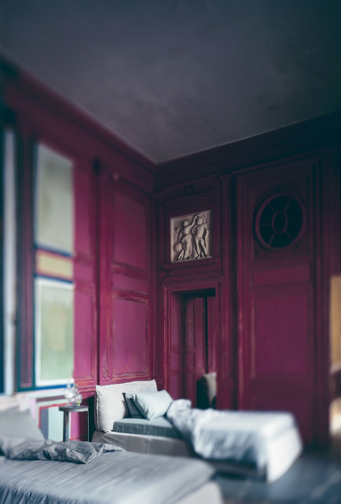 Bed Baxter Paris Slim в интерьере