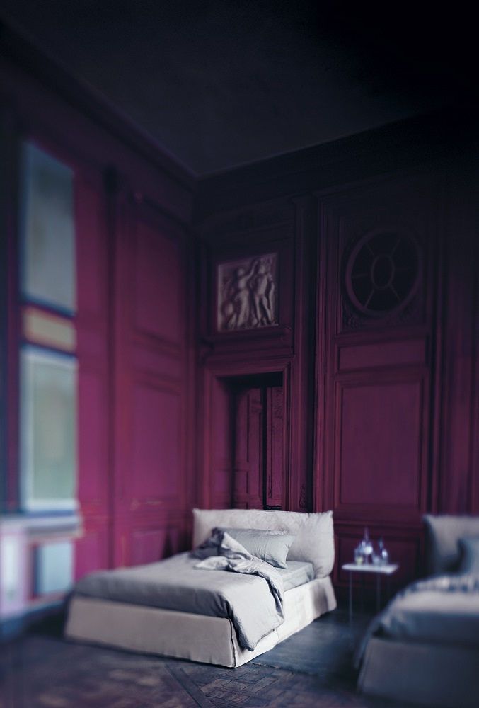 Bed Baxter Paris Slim в интерьере