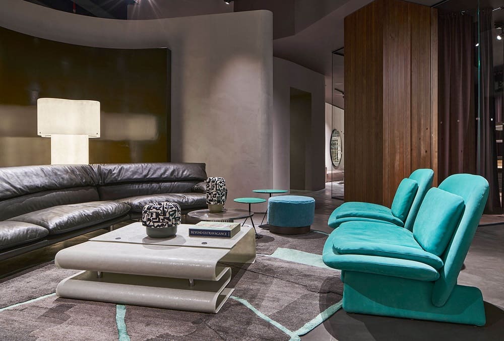 Coffee table Baxter Dune в интерьере