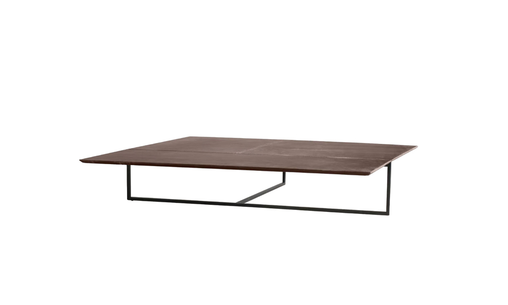 Coffee table Baxter Icaro Leather