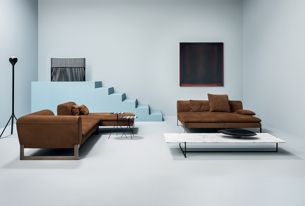 Coffee table Baxter Icaro Stone в интерьере
