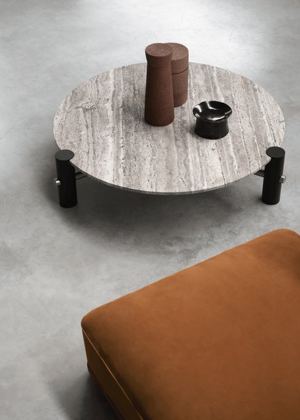 Coffee table Baxter Place Stone в интерьере