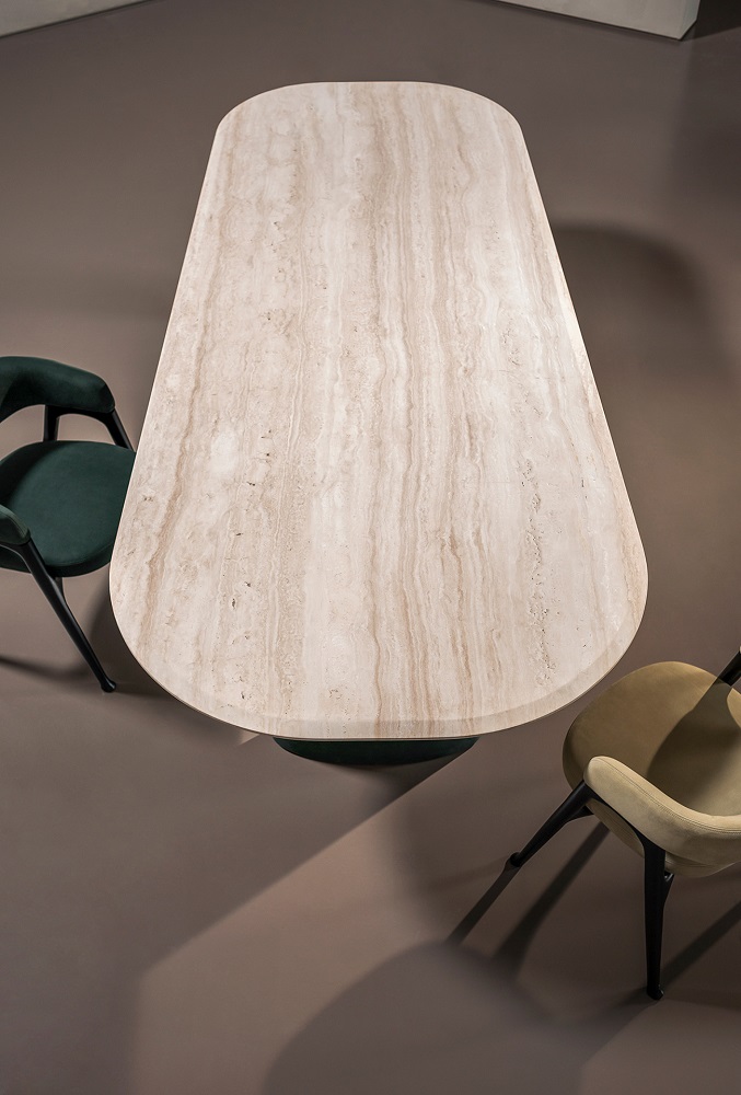 Dining table Baxter Ellipse в интерьере