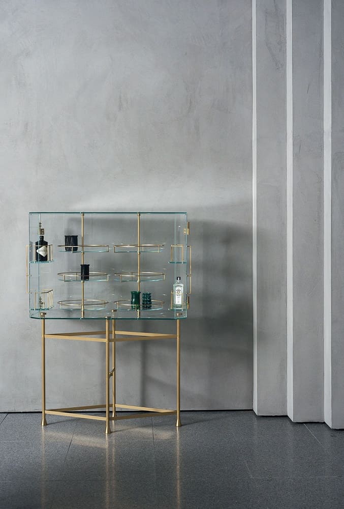 Wine cabinet Baxter Float в интерьере