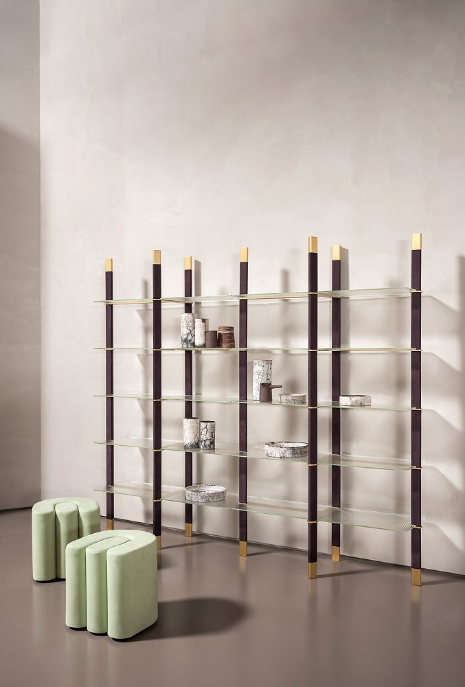 Shelving unit Baxter Mikado в интерьере