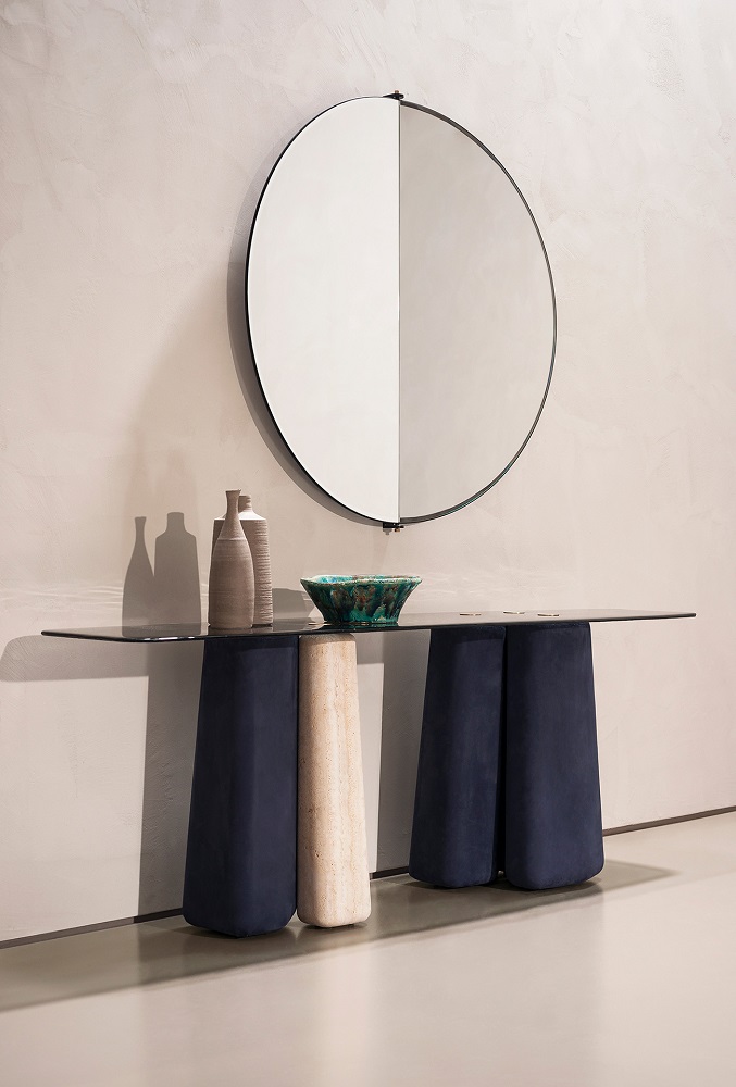 Mirror Baxter Peris в интерьере