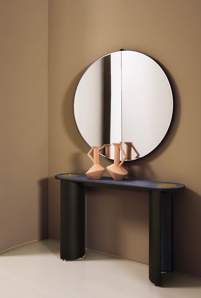 Mirror Baxter Peris в интерьере