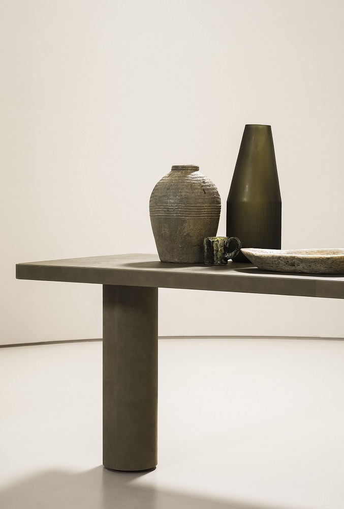 Desk Baxter Verba Volant Slim Leather в интерьере