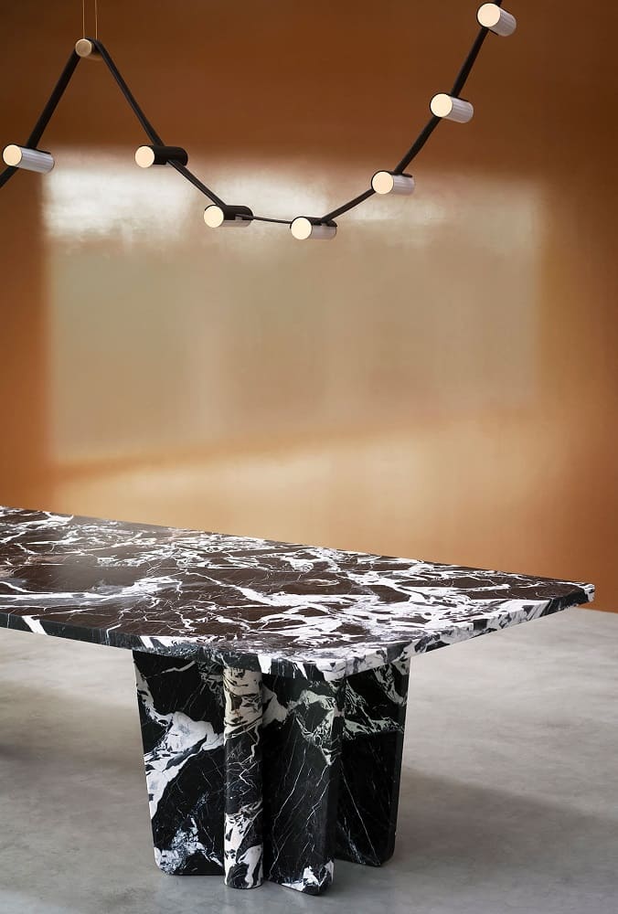 Pendant light Baxter Wave в интерьере