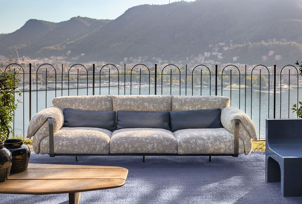 Outdoor sofa Baxter Narciso в интерьере
