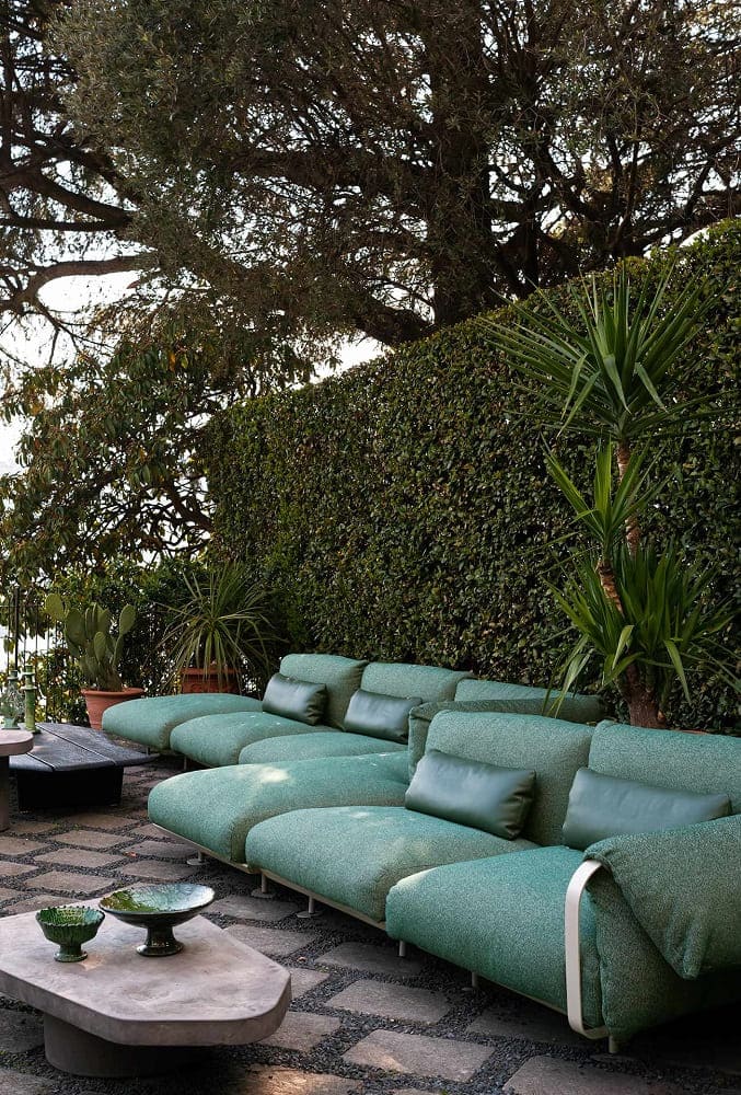 Outdoor sofa Baxter Narciso в интерьере