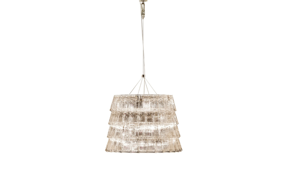 Chandelier Baccarat Tuile De Cristal Piccadilly 2812308
