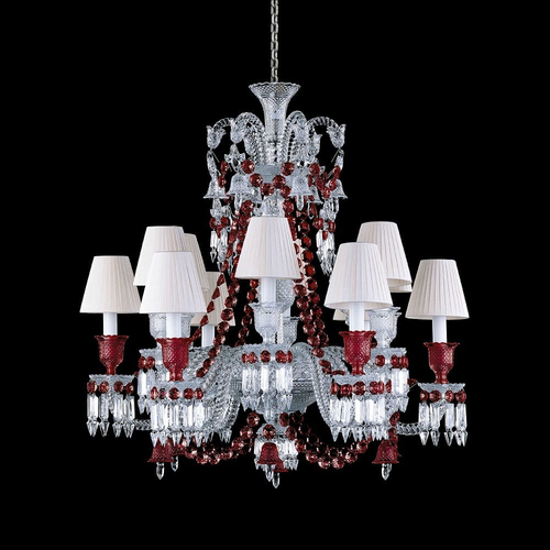 Chandelier Baccarat Zenith Red 12L 2807430