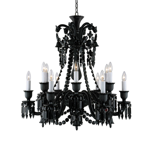 Chandelier Baccarat Zenith Black 12L 2607997