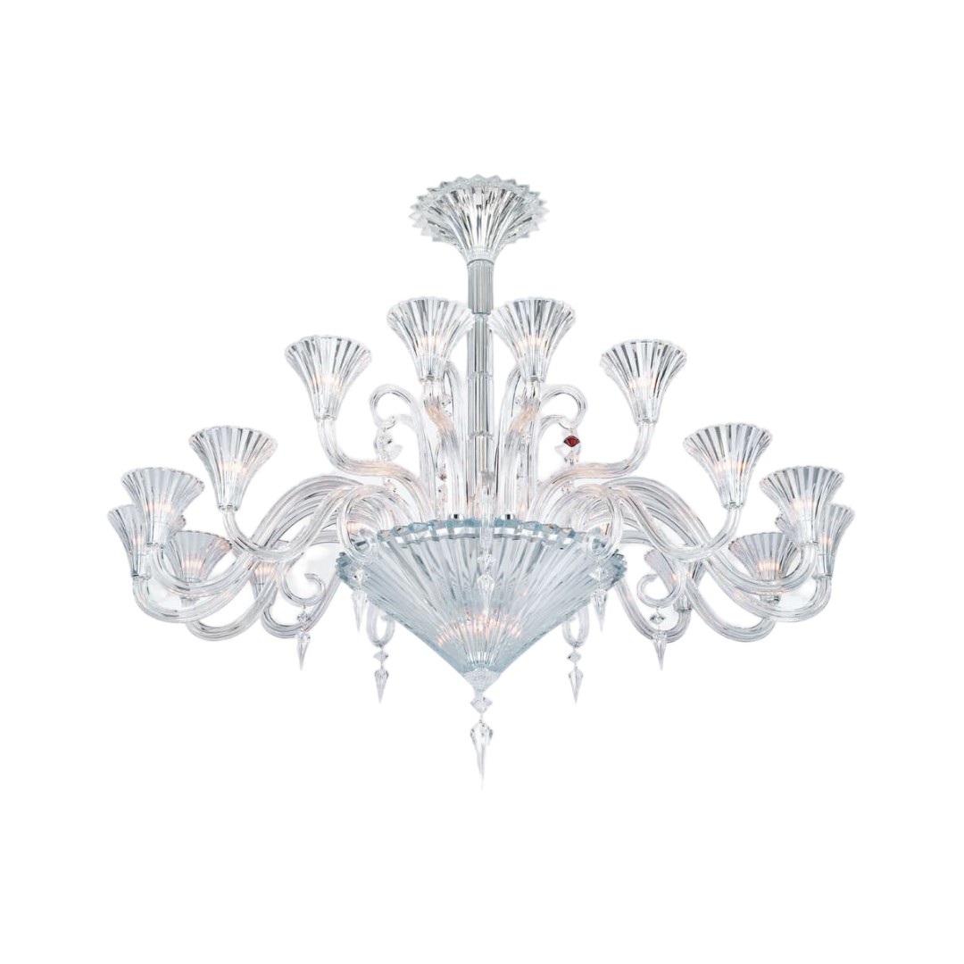 Chandelier Baccarat Mille Nuits Oval 2814808 в интерьере