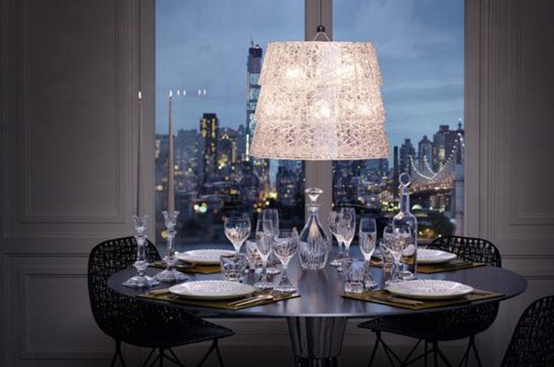 Chandelier Baccarat Tuile De Cristal Frozen 2812328 в интерьере