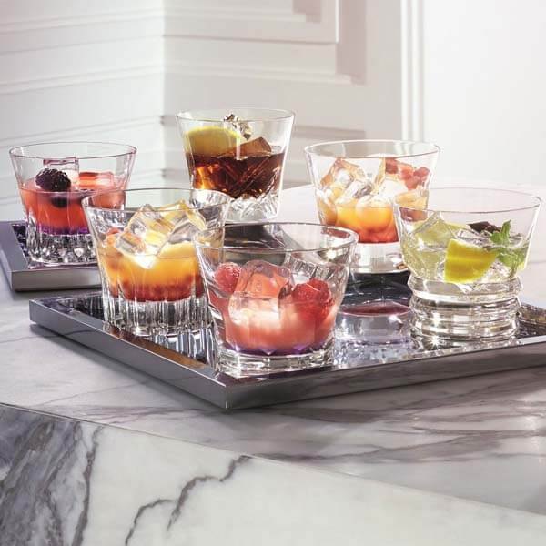Set стаканов Baccarat Everyday Classic II, 6шт в интерьере
