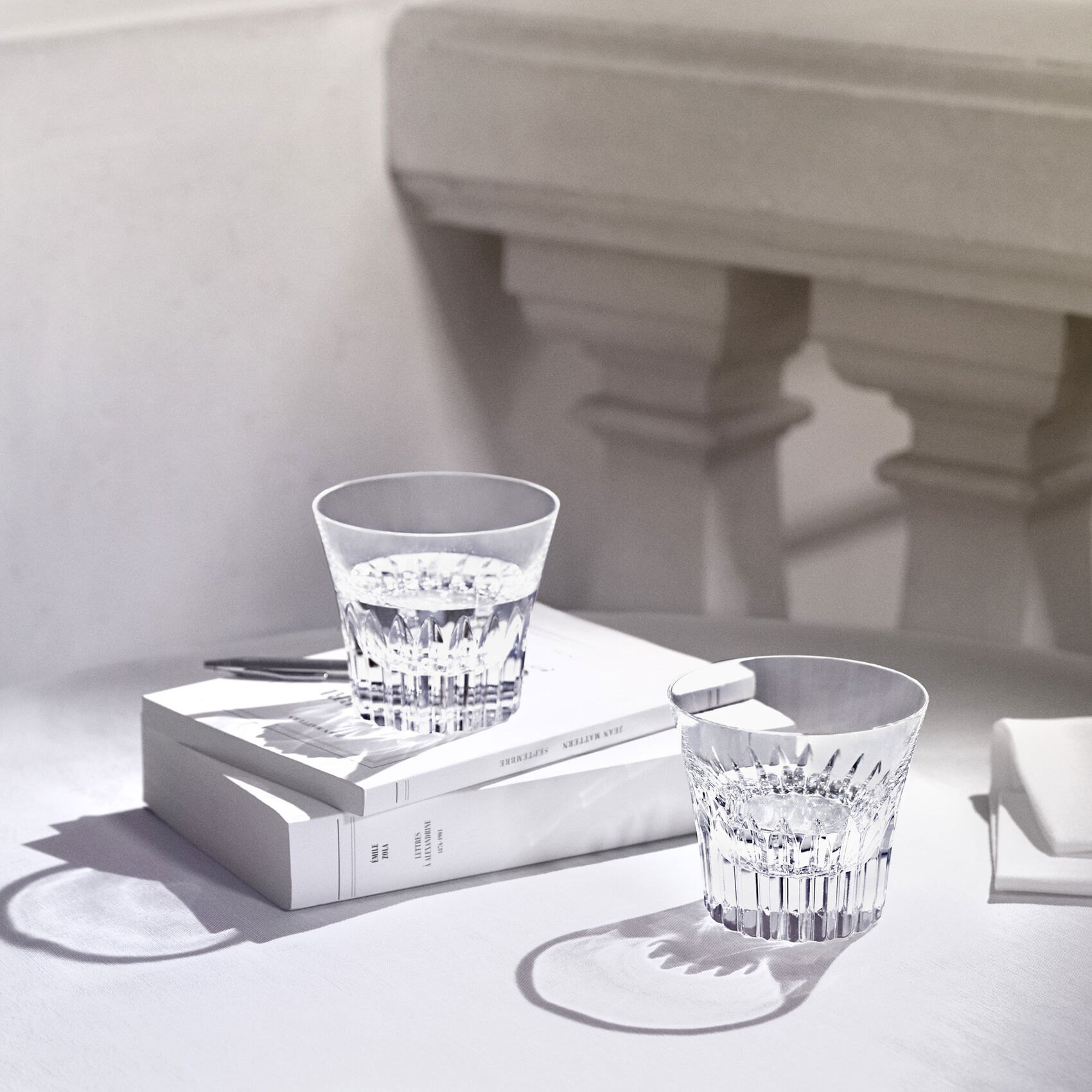 Glass Baccarat Everyday Crysta, 2шт в интерьере