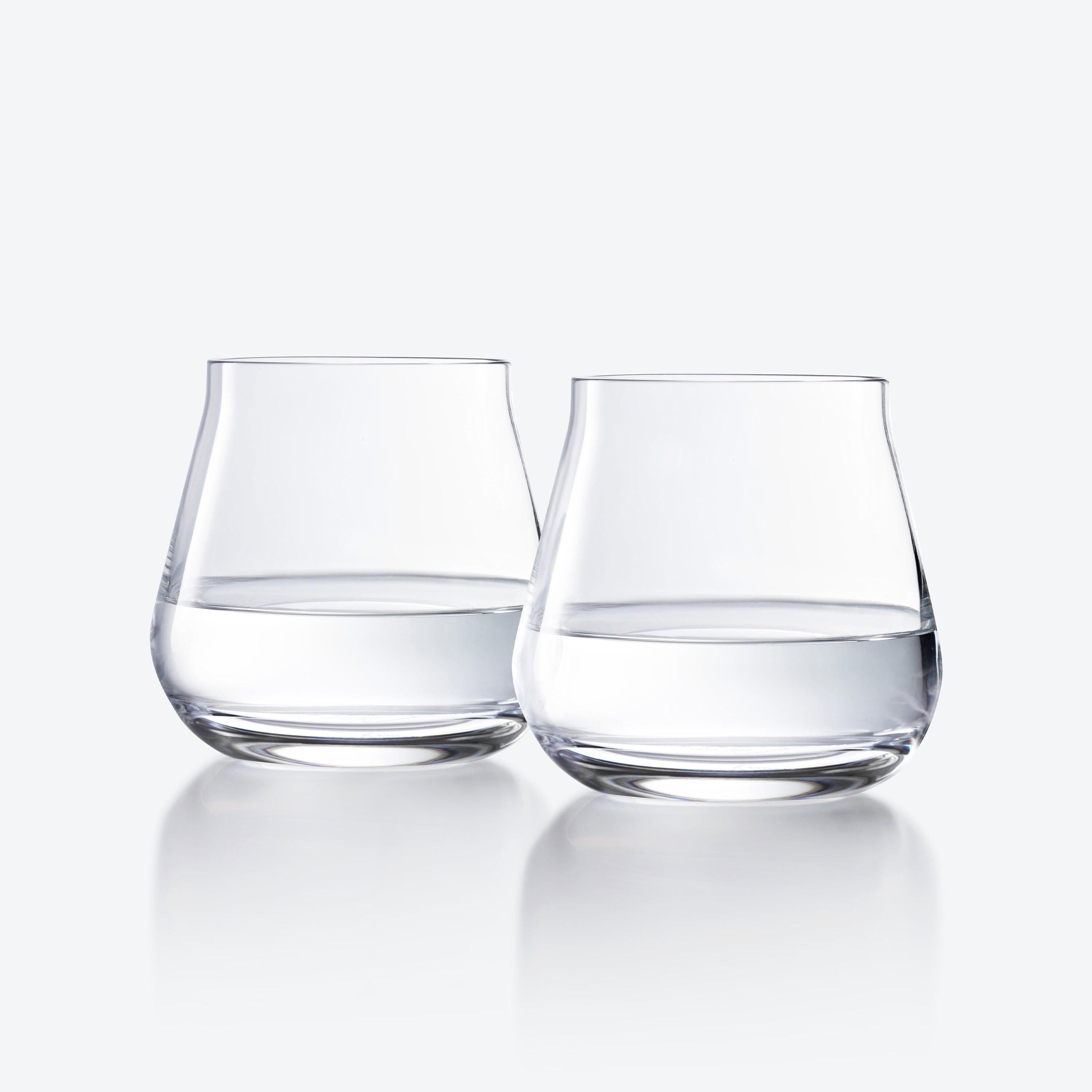 Glass Baccarat Chateau Baccarat, 2шт в интерьере