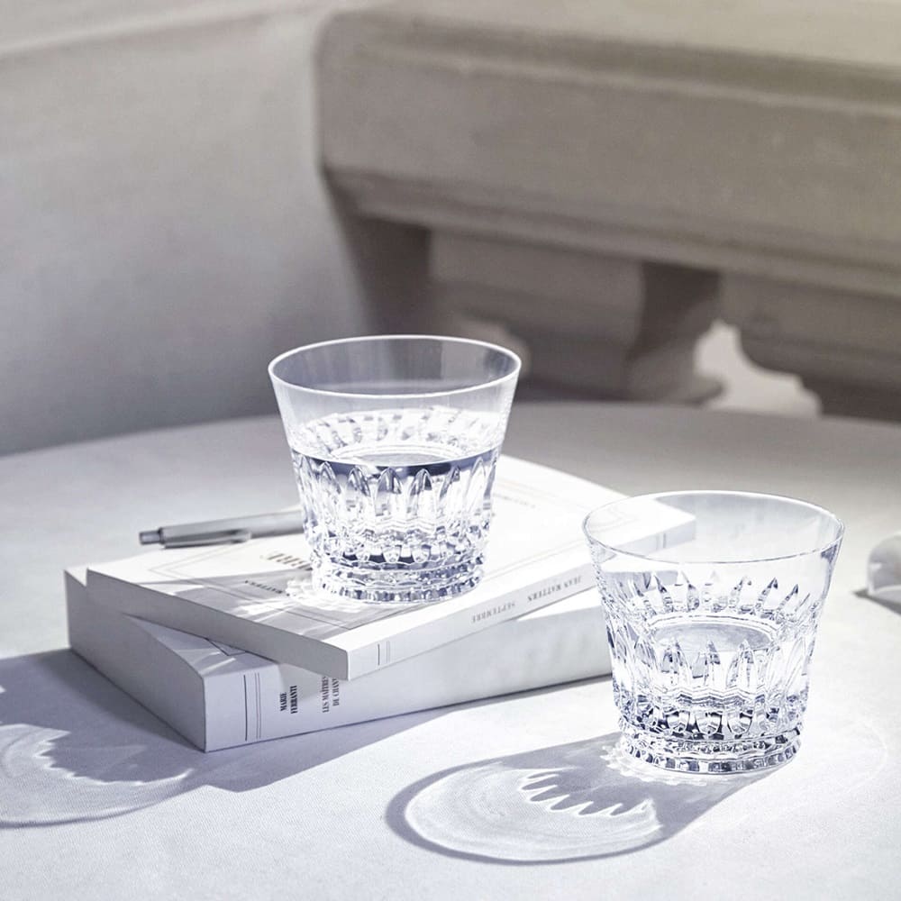 Glass Baccarat Everyday Tiara, 2шт в интерьере