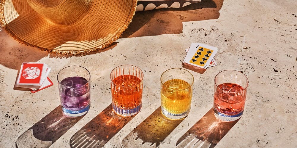 Set стаканов Baccarat 4 Elements, 4шт в интерьере