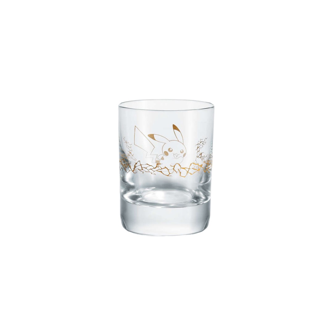 Glass Baccarat Pikachu Lightning Gold в интерьере