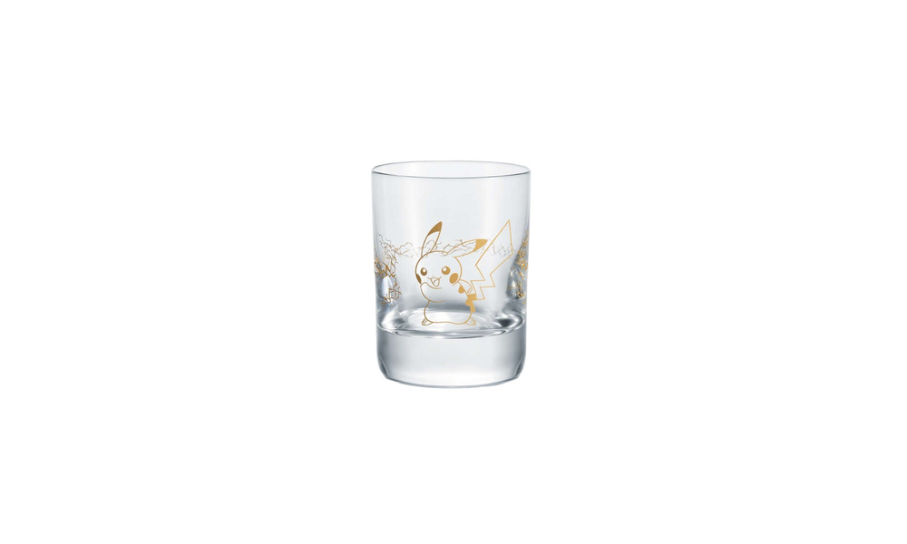 Glass Baccarat Pikachu Lightning Gold