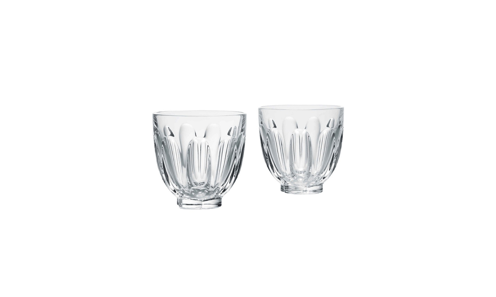 Glass Baccarat Harcourt Faunacrystopolis, 2шт