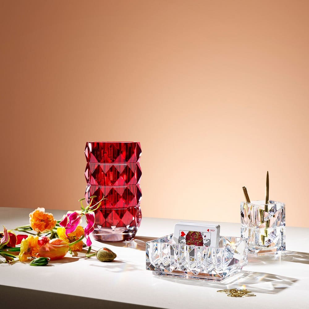 Vase Baccarat Louxor Round M в интерьере
