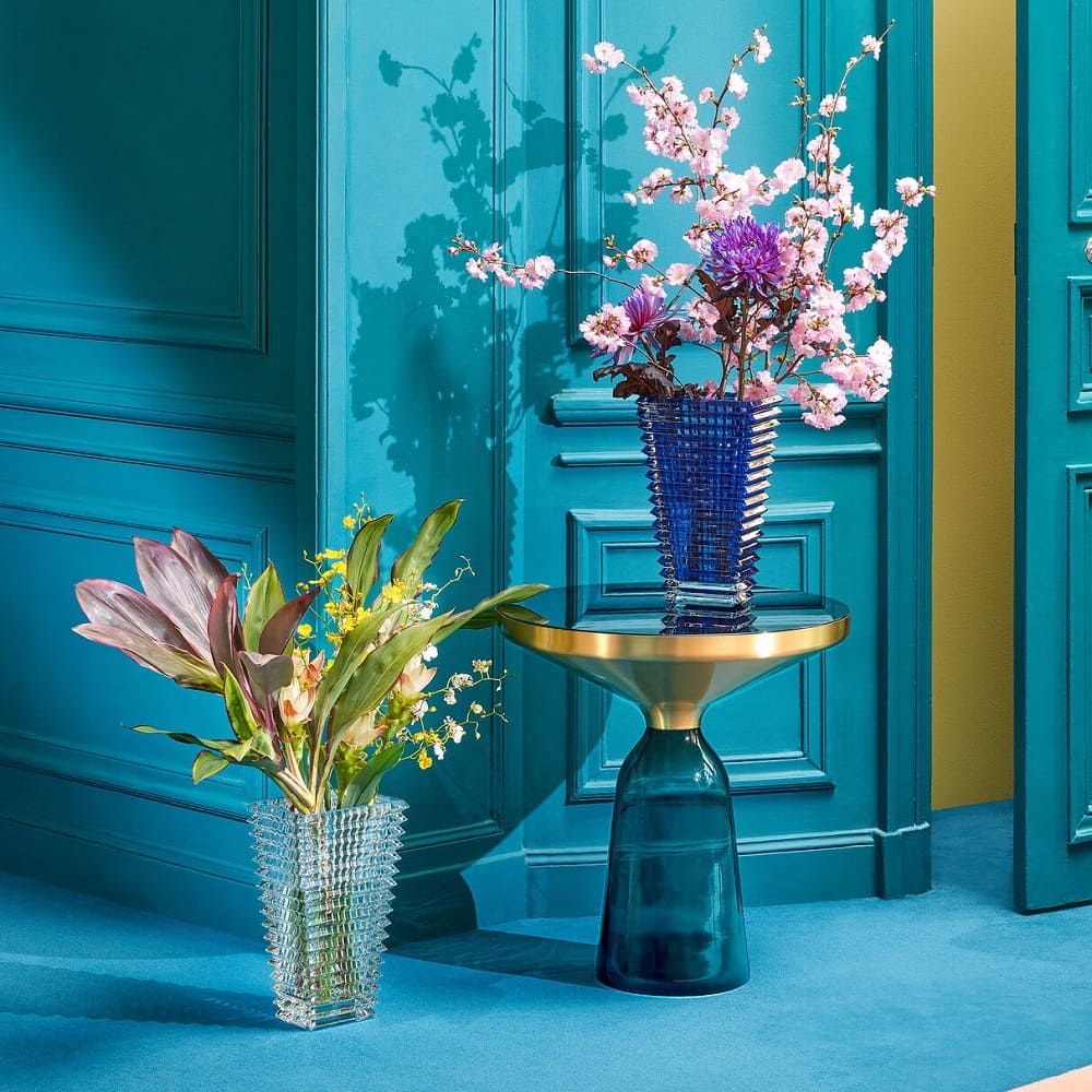 Vase Baccarat Eye Rectangular L в интерьере