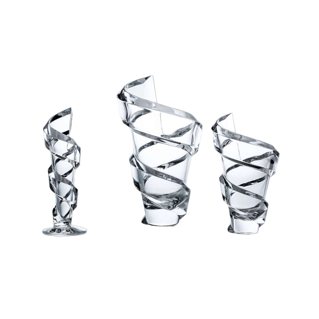 Vase Baccarat Spirale в интерьере