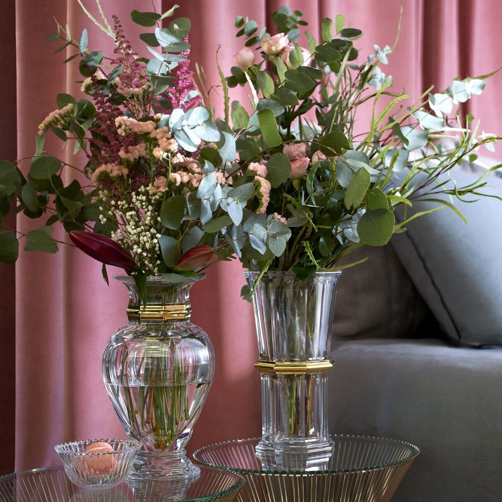 Vase Baccarat Harcourt Balustre в интерьере