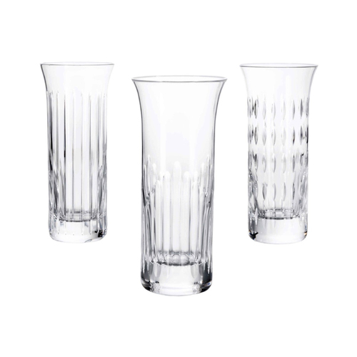 Set of vases Baccarat Flora Bud, 3 pcs