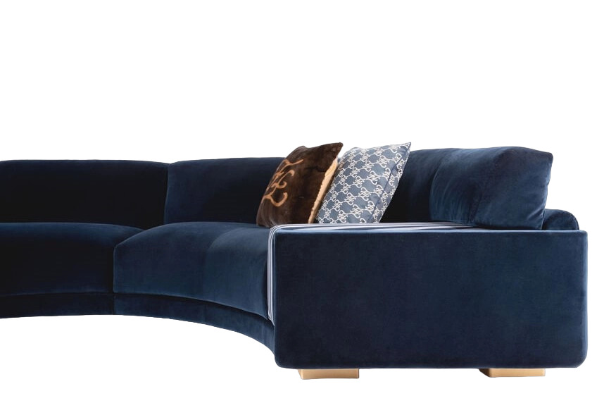 Sofa Fendi Parsifal round в интерьере