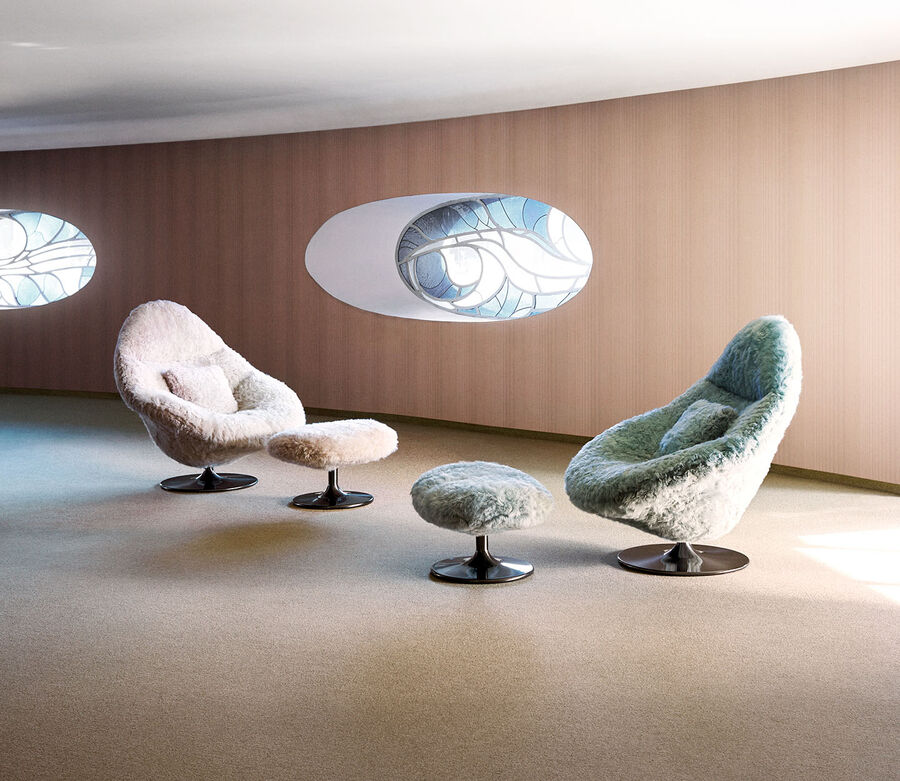 Armchair Fendi Groove & Groovy в интерьере