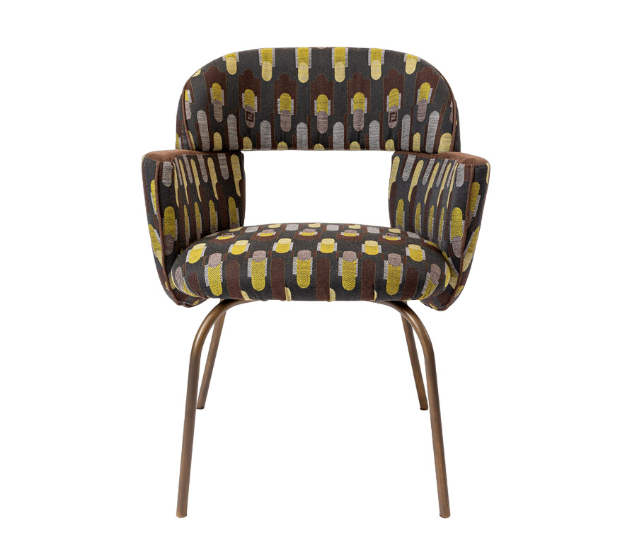 Chair Fendi Pecan в интерьере