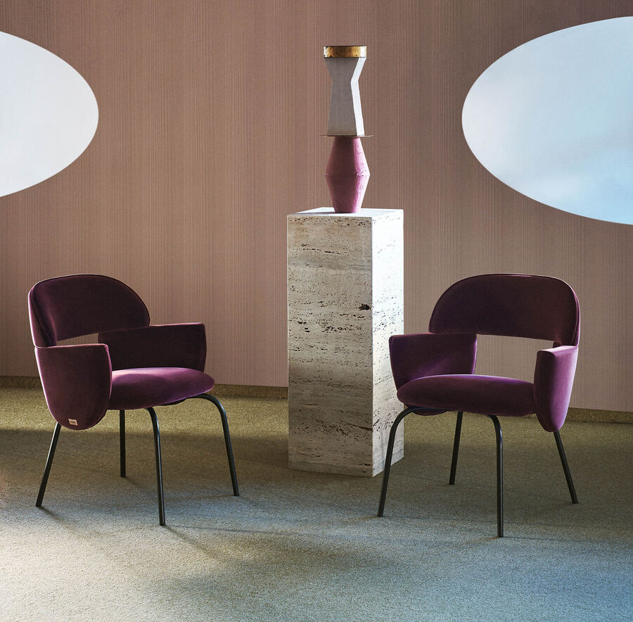Chair Fendi Pecan в интерьере