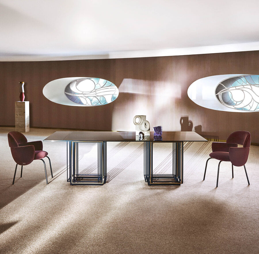 Dining table Fendi Dedalo в интерьере