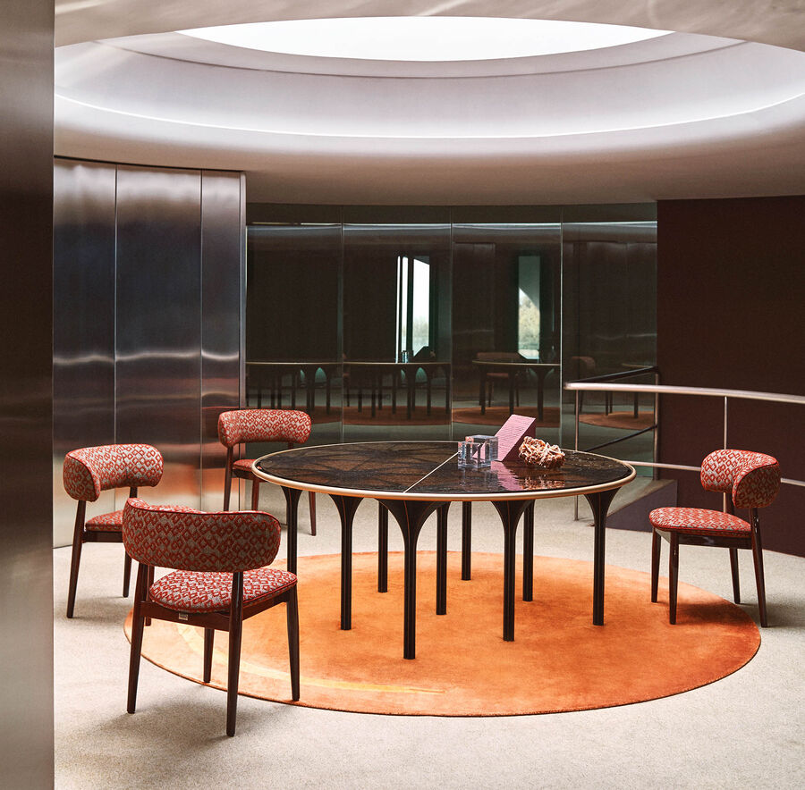 Dining table Fendi Metropolis в интерьере