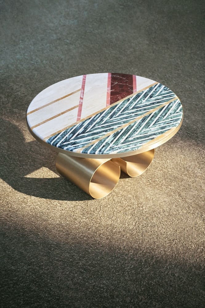 Coffee table Fendi Earring в интерьере
