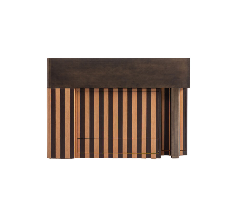 Wine cabinet Fendi Aperitivo в интерьере